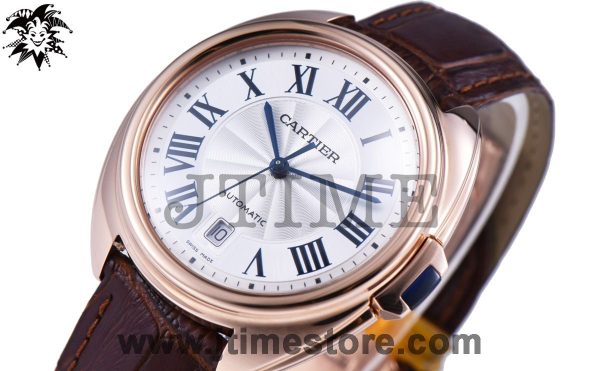 Cle de Cartier WGCL0004 RG 40mm V6F 1:1 Best Edition White Textured Dial on Brow