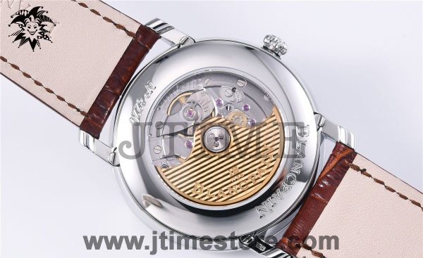Villeret 6654 SS Complicated Function OMF 1:1 Best Edition White Dial on Brown Leather Strap A6654 V2 - Image 7