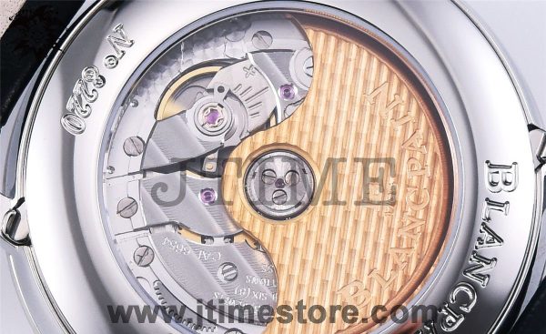 Villeret 6654 SS Complicated Function OMF 1:1 Best Edition Textured Blue Dial on Blue Leather Strap A6654 V2 - Image 9