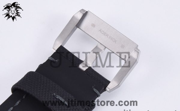 Fifty Fathoms 5071 Bathyscaphe 43mm SS ZF 1:1 Best Edition Gray Dial on Sail-canvas Strap A1315 - Image 7