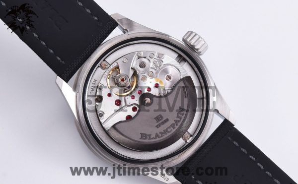 Fifty Fathoms 5071 Bathyscaphe 43mm SS ZF 1:1 Best Edition Gray Dial on Sail-canvas Strap A1315 - Image 10