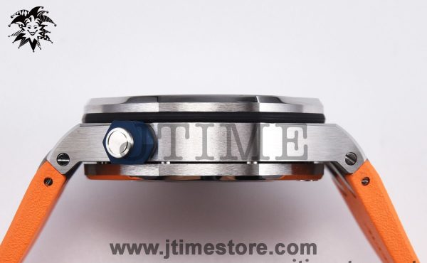 Royal Oak Offshore Diver 2017 Orange 15710 JF 1:1 Best Edition on XS Orange Rubber Strap A3120 - Image 7