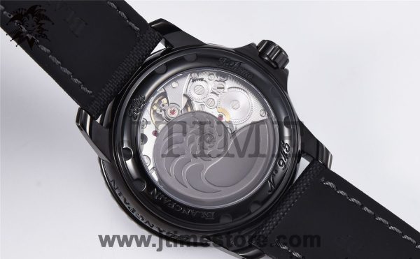 Fifty Fathoms PVD 5015 Dark Knight ZF 1:1 Best Edition Black Dial on Sail-canvas Strap A1315 - Image 9