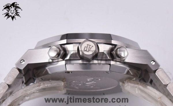 Royal Oak Chrono 26331ST SS OMF 1:1 Best Edition White/Black Dial on SS Bracelet A7750 - Image 4