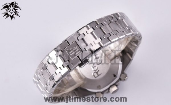 Royal Oak Chrono 26331ST SS OMF 1:1 Best Edition Black/White Dial on SS Bracelet A7750 - Image 9