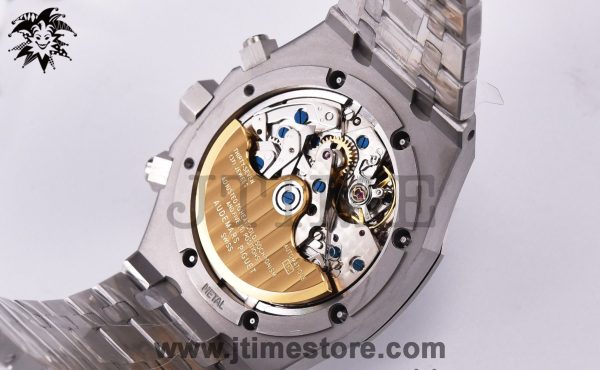 Royal Oak Chrono 26331ST SS OMF 1:1 Best Edition White/Black Dial on SS Bracelet A7750 - Image 11