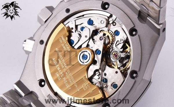 Royal Oak Chrono 26331ST SS OMF 1:1 Best Edition Blue/White Dial on SS Bracelet A7750 - Image 12