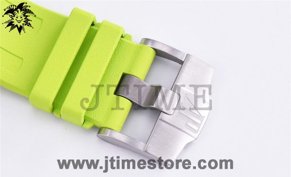 Royal Oak Offshore Diver Chronograph Green JF 1:1 Best Edition on Green Rubber Strap A3126 V2 - Image 7