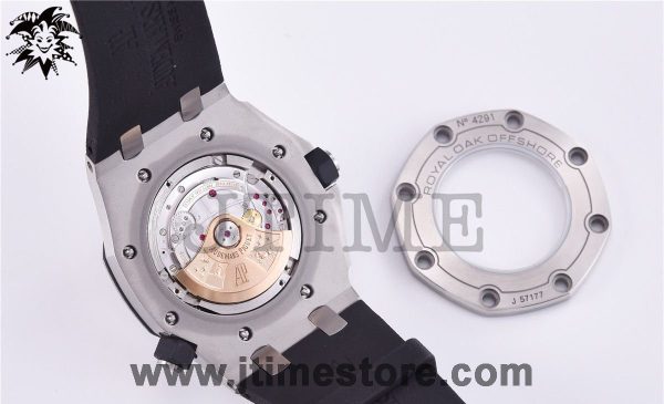Royal Oak Offshore Diver 15710 JF 1:1 Best Edition White Dial on Black Rubber Strap A3120 V9 - Image 11