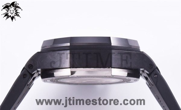 Royal Oak Offshore 26205AU "GINZA 7" Forged Carbon JF Best Edition on Rubber Strap A3126 V2 - Image 5