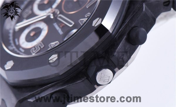 Royal Oak Offshore 26205AU "GINZA 7" Forged Carbon JF Best Edition on Rubber Strap A3126 V2 - Image 14