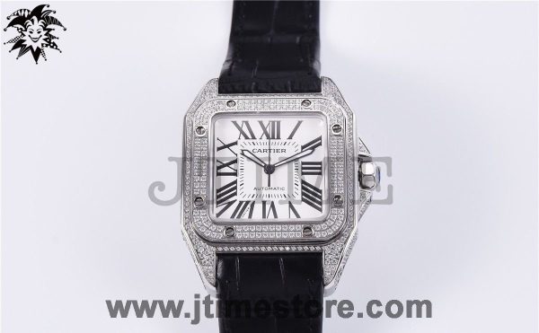 Santos 100 38mm Diamond Paved - Image 3