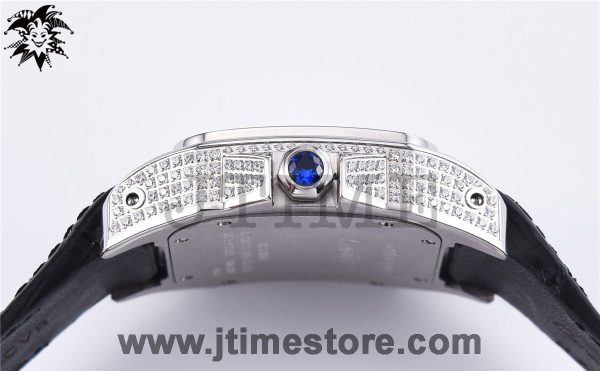 Santos 100 38mm Diamond Paved - Image 5