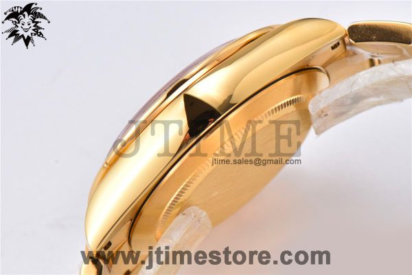 Daytona 116508 YG Noob 1:1 Best Edition 904L SS Case and Bracelet Gold/Black Dial SA4130 V3 - Image 7