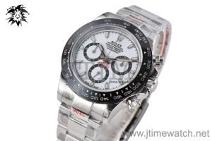 Daytona 116500 YTF 1:1 Best Edition Stainless Steel White Dial on SS Bracelet A7750