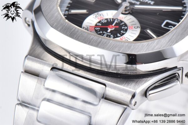 Nautilus 5980 SS PPF Best Edition Black Dial on SS Bracelet A28-520 - Image 12