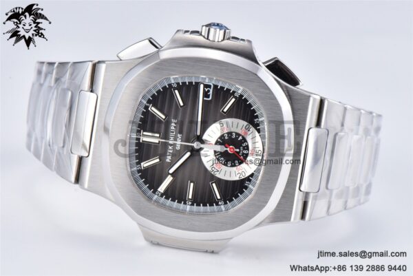 Nautilus 5980 SS PPF Best Edition Black Dial on SS Bracelet A28-520 - Image 4