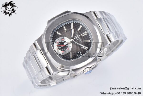 Nautilus 5980 SS PPF Best Edition Black Dial on SS Bracelet A28-520 - Image 5