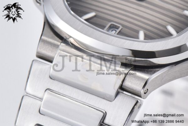 Nautilus 7118 Ladies SS PPF 1:1 Best Edition Brown Dial on SS Bracelet 324CS - Image 11