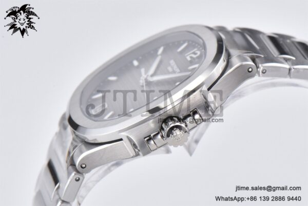 Nautilus 7118 Ladies SS PPF 1:1 Best Edition Brown Dial on SS Bracelet 324CS - Image 7