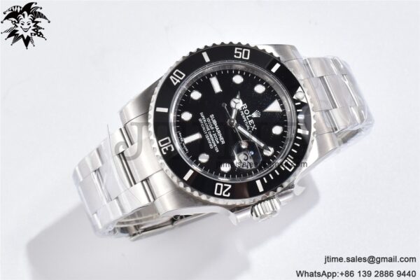 Submariner 116610 LN Black Ceramic 904L Steel JVSF 1:1 Best Edition VR3135 - Image 4