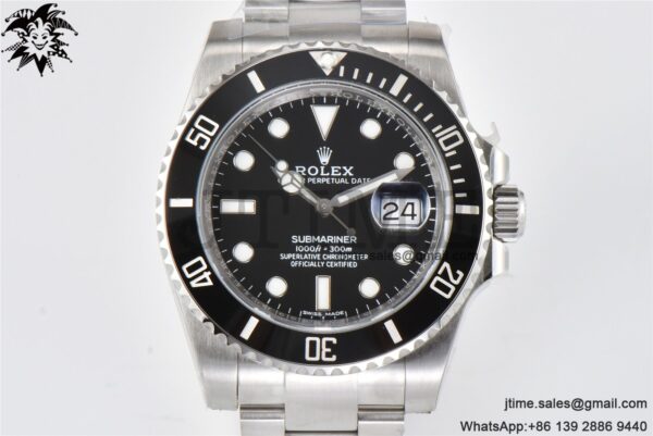 Submariner 116610 LN Black Ceramic 904L Steel JVSF 1:1 Best Edition VR3135 - Image 2