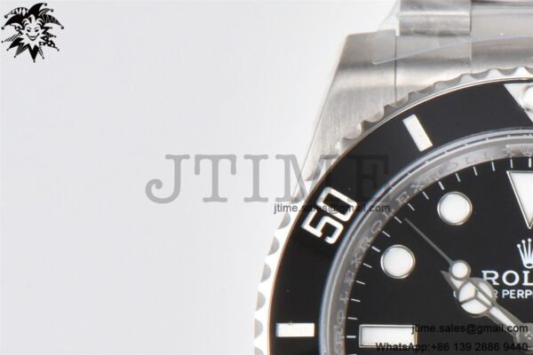 Submariner 116610 LN Black Ceramic 904L Steel JVSF 1:1 Best Edition VR3135 - Image 8