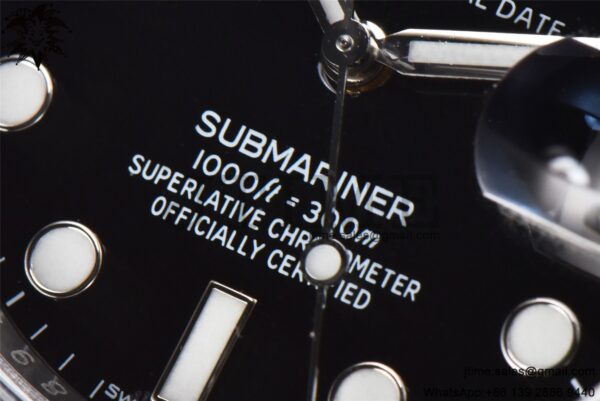 Submariner 116610 LN Black Ceramic 904L Steel JVSF 1:1 Best Edition VR3135 - Image 12