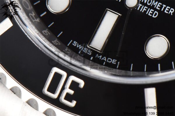 Submariner 116610 LN Black Ceramic 904L Steel JVSF 1:1 Best Edition VR3135 - Image 13
