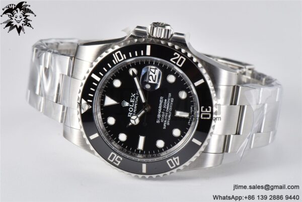 Submariner 116610 LN Black Ceramic 904L Steel JVSF 1:1 Best Edition VR3135 - Image 5