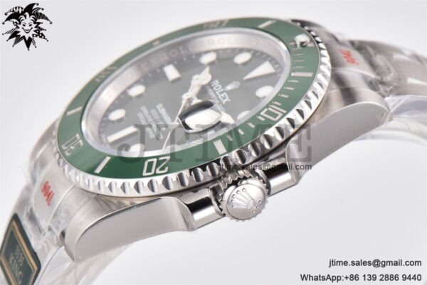 Submariner 116610 LV Green Ceramic King 1:1 Best Edition 904L SS Case and Bracelet VS3135 - Image 13