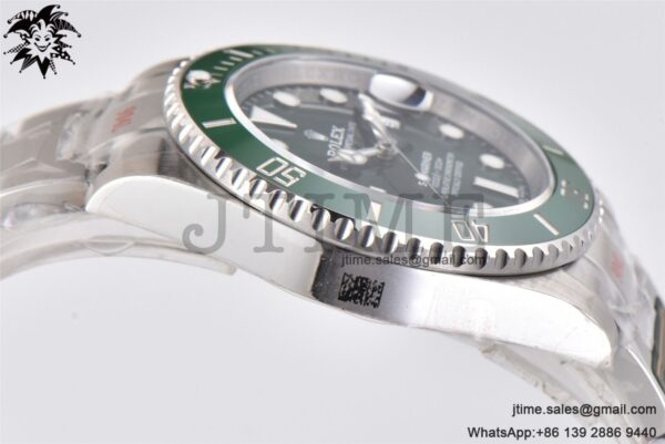 Submariner 116610 LV Green Ceramic King 1:1 Best Edition 904L SS Case and Bracelet VS3135 - Image 14
