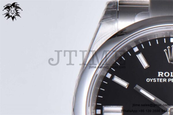 Oyster Perpetual 126000 36mm SS VSF 1:1 Best Edition Black Dial on SS Bracelet VS3235 - Image 8