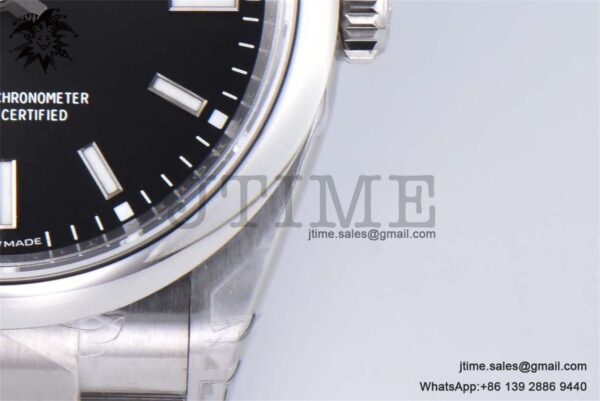 Oyster Perpetual 126000 36mm SS VSF 1:1 Best Edition Black Dial on SS Bracelet VS3235 - Image 11