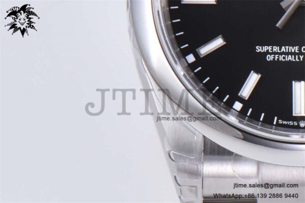 Oyster Perpetual 126000 36mm SS VSF 1:1 Best Edition Black Dial on SS Bracelet VS3235 - Image 10