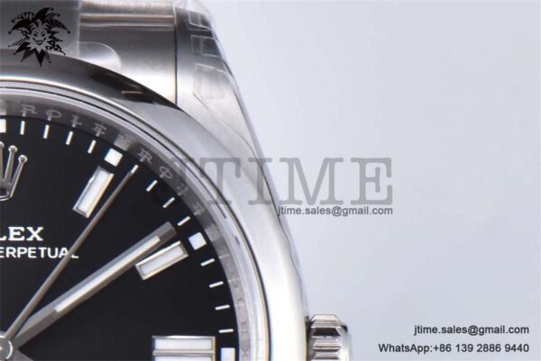Oyster Perpetual 126000 36mm SS VSF 1:1 Best Edition Black Dial on SS Bracelet VS3235 - Image 9