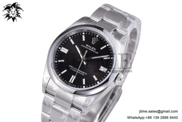Oyster Perpetual 126000 36mm SS VSF 1:1 Best Edition Black Dial on SS Bracelet VS3235