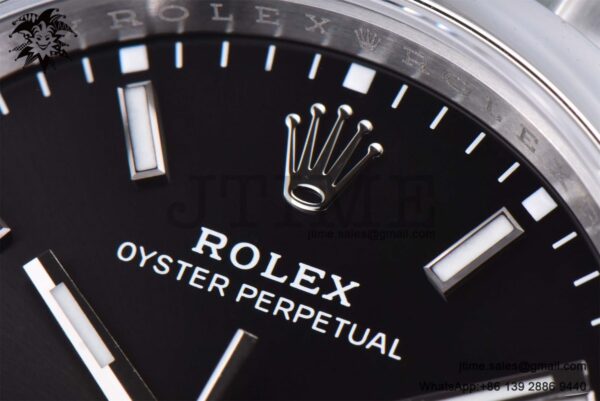 Oyster Perpetual 126000 36mm SS VSF 1:1 Best Edition Black Dial on SS Bracelet VS3235 - Image 13