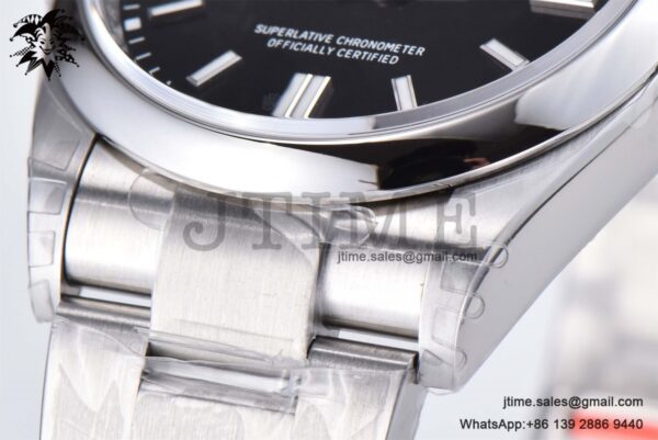 Oyster Perpetual 126000 36mm SS VSF 1:1 Best Edition Black Dial on SS Bracelet VS3235 - Image 16