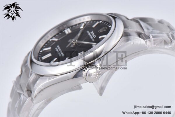 Oyster Perpetual 126000 36mm SS VSF 1:1 Best Edition Black Dial on SS Bracelet VS3235 - Image 5