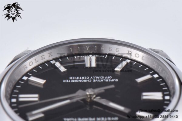 Oyster Perpetual 126000 36mm SS VSF 1:1 Best Edition Black Dial on SS Bracelet VS3235 - Image 18