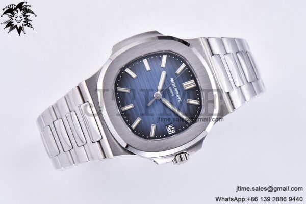 Nautilus 5711/1A ZF 1:1 Best Edition Blue Textured Dial on SS Bracelet 324CS - Image 8