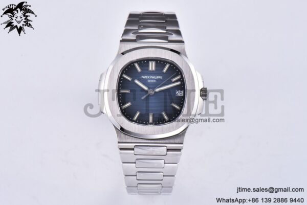 Nautilus 5711/1A ZF 1:1 Best Edition Blue Textured Dial on SS Bracelet 324CS - Image 2
