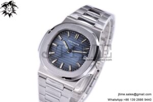Nautilus 5711/1A ZF 1:1 Best Edition Blue Textured Dial on SS Bracelet 324CS