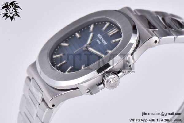 Nautilus 5711/1A ZF 1:1 Best Edition Blue Textured Dial on SS Bracelet 324CS - Image 5