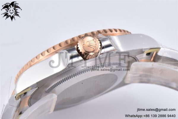 GMT-Master II Rootbeer 126711 CHNR Black/Brown Ceramic Clean Factory Best Edition on SS/RG Bracelet DD3285 CHS - Image 10