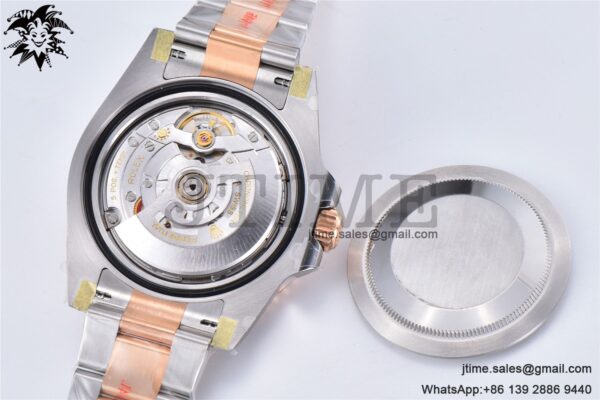 GMT-Master II Rootbeer 126711 CHNR Black/Brown Ceramic Clean Factory Best Edition on SS/RG Bracelet DD3285 CHS - Image 34
