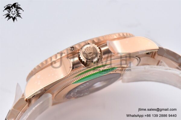 GMT-Master II 126715 CHNR Rootbeer RG Black/Brown Ceramic Clean Factory Best Edition on RG Bracelet VR3186 - Image 20