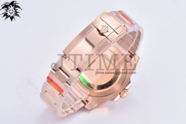 GMT-Master II Rootbeer 126715 CHNR RG Plated 904L Steel VSF 1:1 Best Edition A3285 v3 (Correct Hand Stack) - Image 8