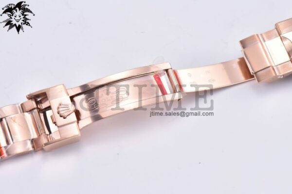 GMT-Master II Rootbeer 126715 CHNR RG Plated 904L Steel VSF 1:1 Best Edition A3285 v3 (Correct Hand Stack) - Image 9